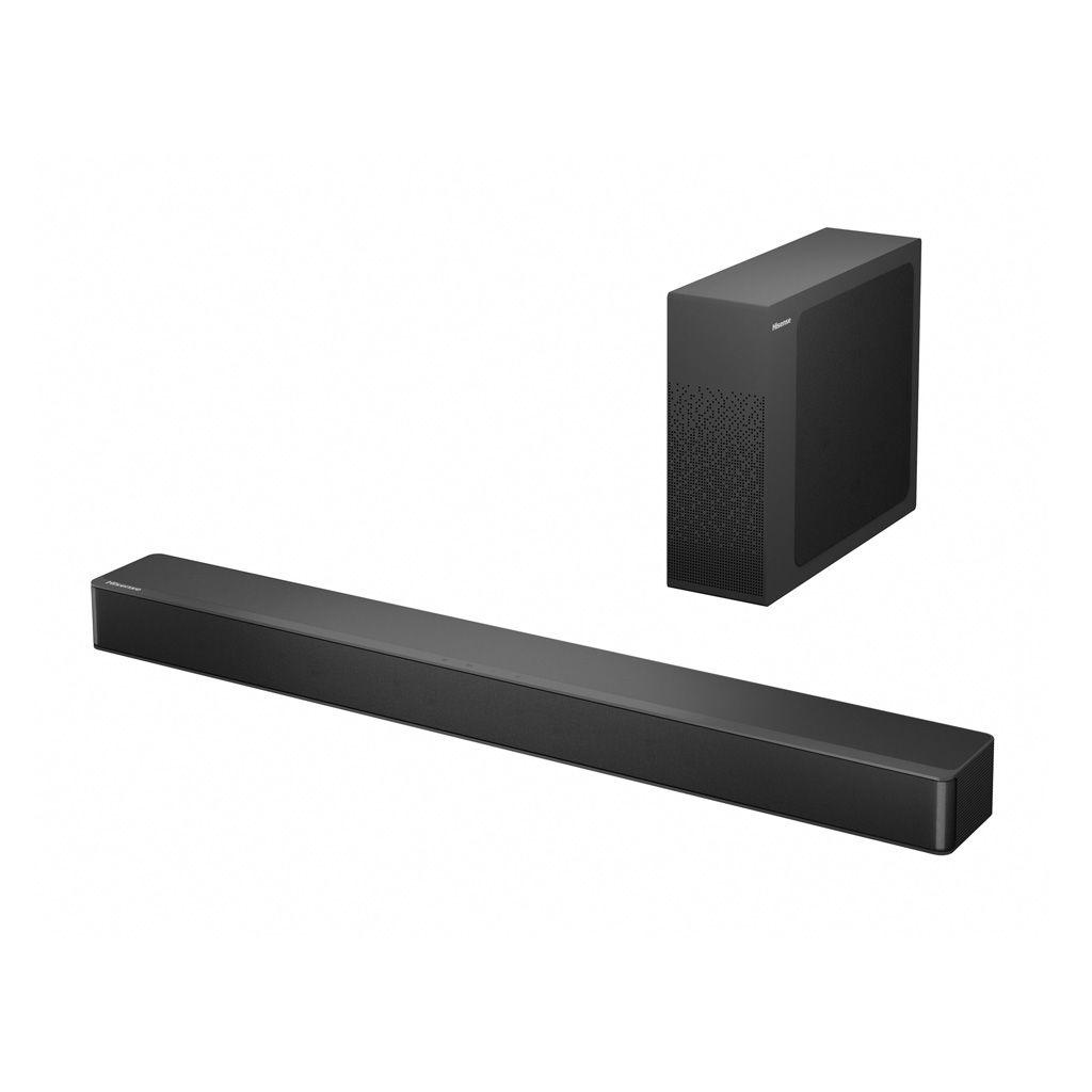 Sound Bar 2.1 Hisense 39'' 240W Subwoofer Dolby Digital Dts Virtual X, Preto